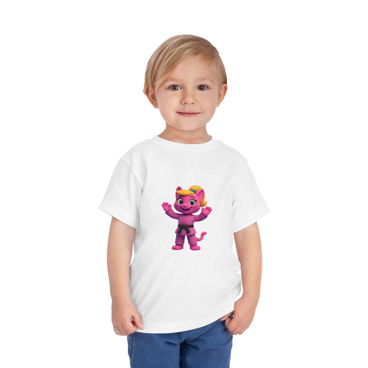 Toddler Tee — Pink Gigi Judo Kids Shirt