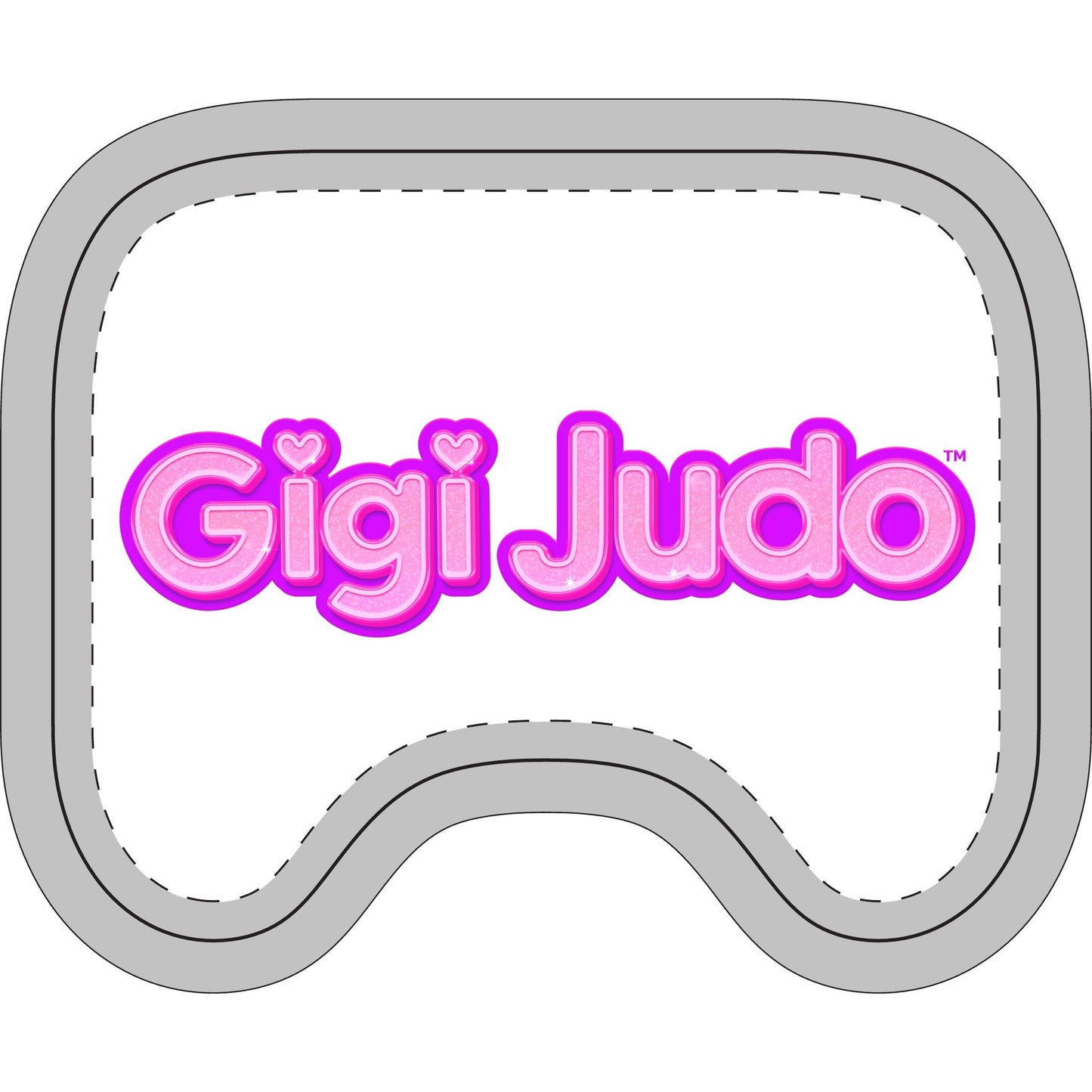 Gigi Judo Toilet Seat Cover Set — Cute Kids Bathroom 3-Piece Decor