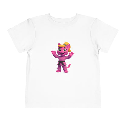 Toddler Tee — Pink Gigi Judo Kids Shirt