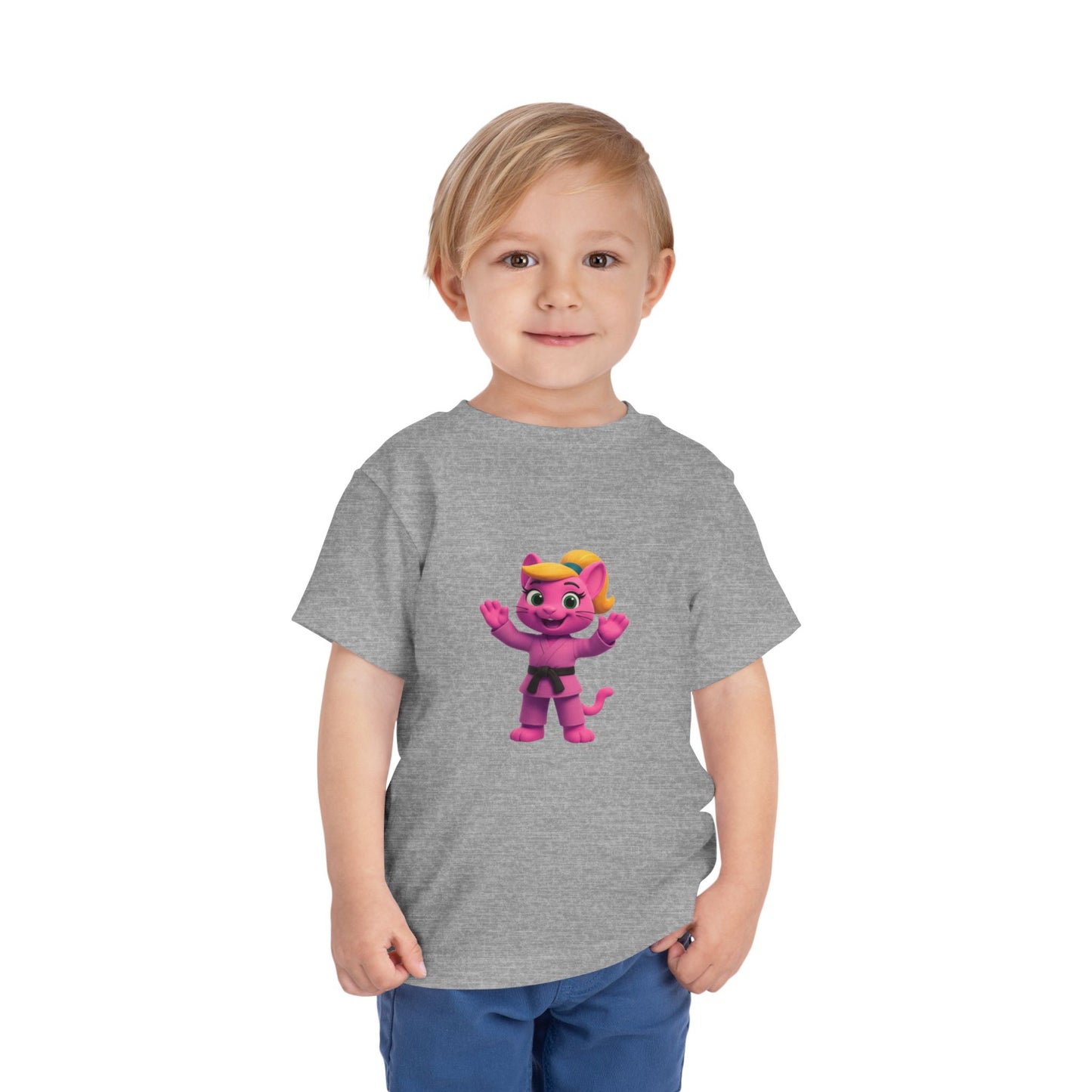Toddler Tee — Pink Gigi Judo Kids Shirt